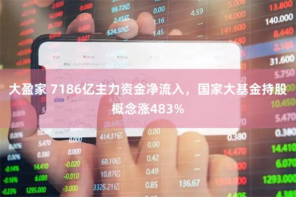 大盈家 7186亿主力资金净流入，国家大基金持股概念涨483%