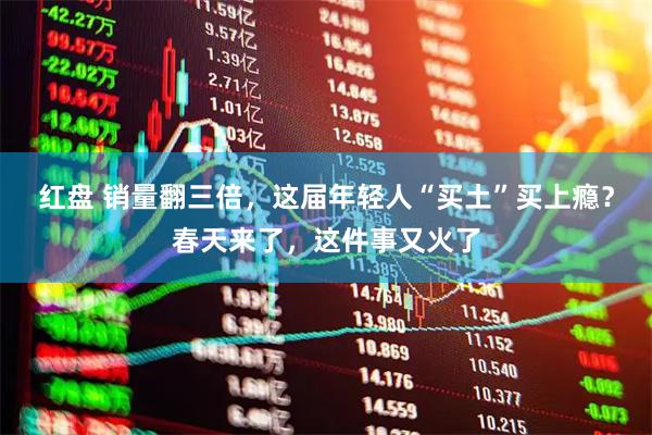红盘 销量翻三倍,这届年轻人“买土”买上瘾?春天来了,这件事又火了